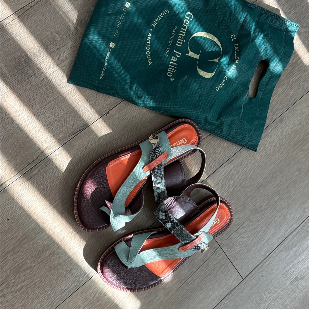 Colorful Strappy Sandals